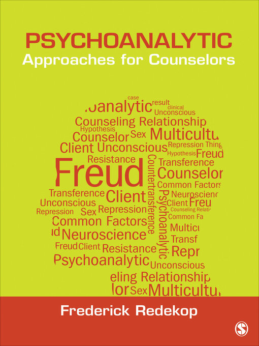 Title details for Psychoanalytic Approaches for Counselors by Frederick Redekop - Wait list